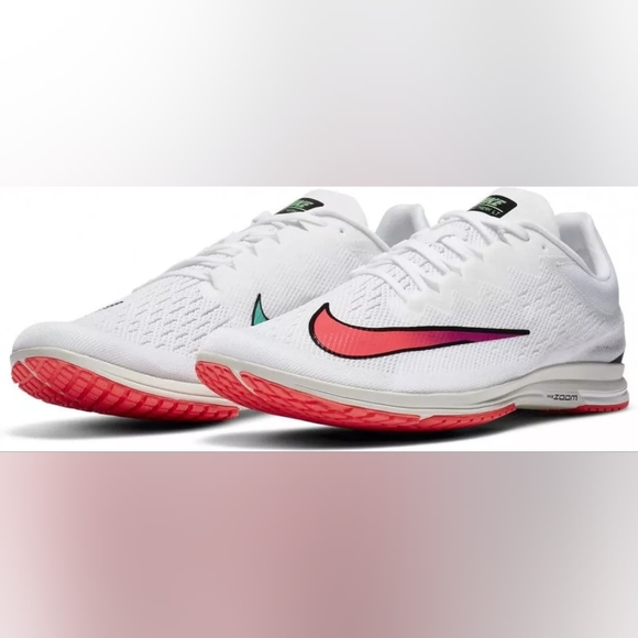 Nike Shoes - Nike Air Zoom Streak LT 4 white flash crimson racing flat shoes